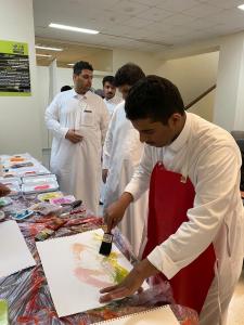 A Workshop Entitled: ‘Color Experiments’ at the Male Section